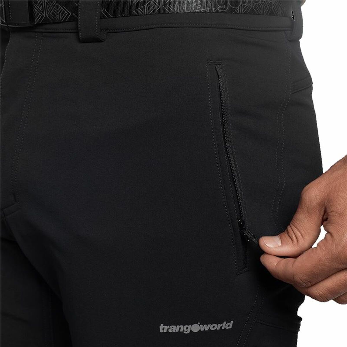 Trangoworld Rovek Dr Black Long Sweatpants-2