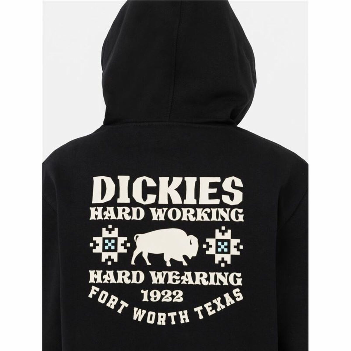 Толстовка с капюшоном мужская Dickies Hays Чёрный-2