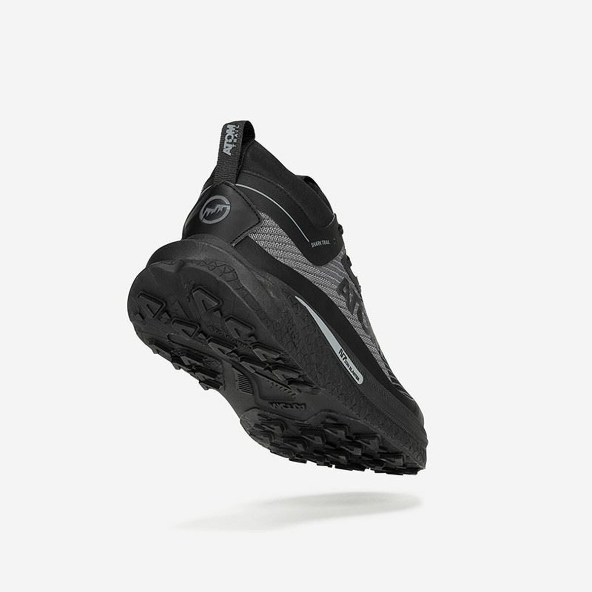 Men's Sports Sneakers Atom AT138 Shark Trail Blast-Tex Black-2