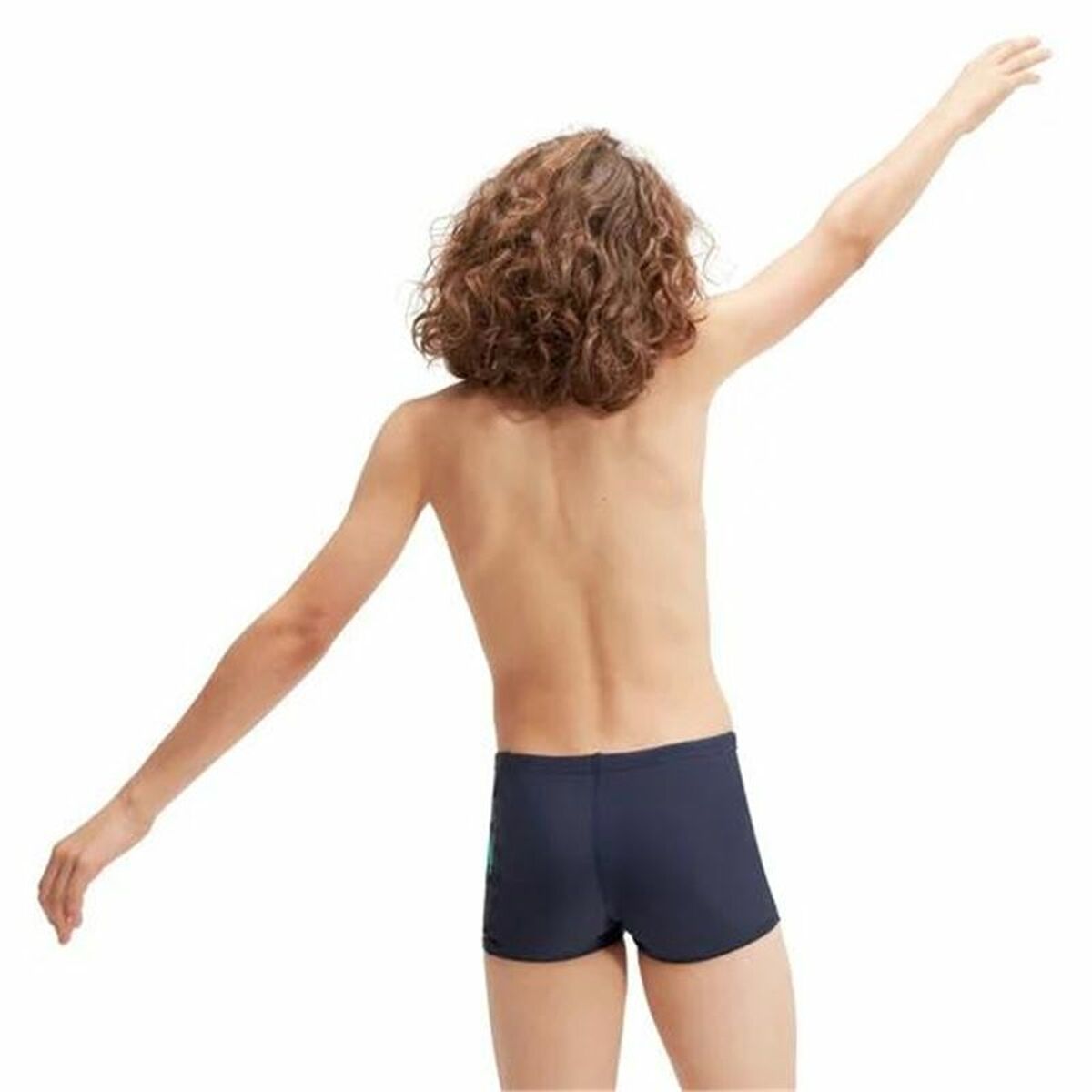 Costume da bagno per bambini Speedo Plastisol Place Blu scuro-2
