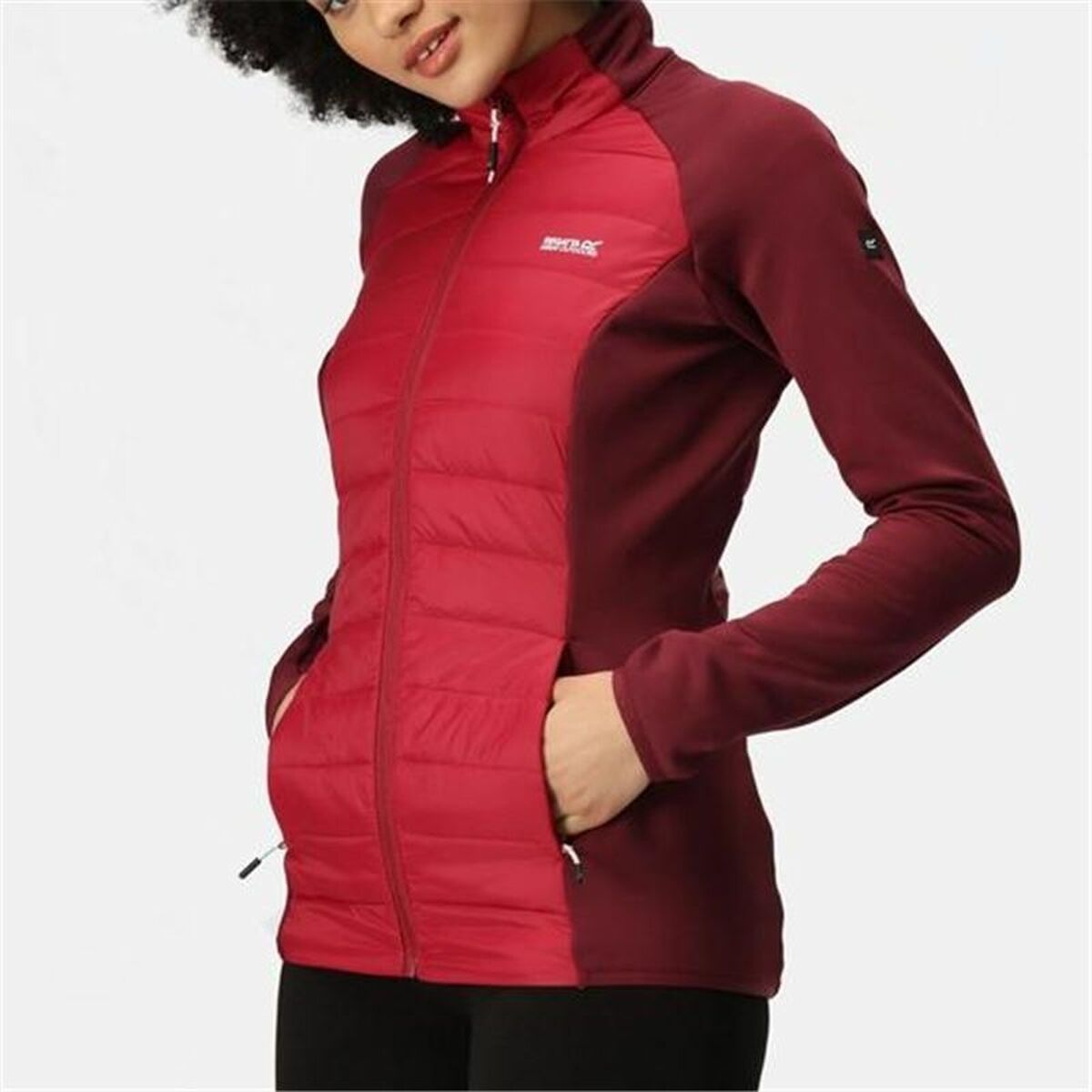 Regatta Women's Clumber Hybrid IV Sports Jacket Red-3