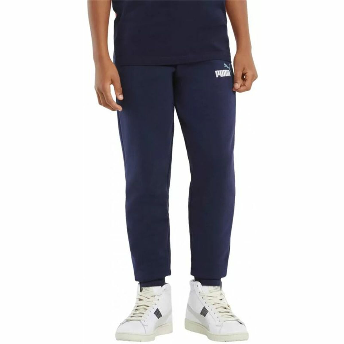 Puma Ess Kids Sweatpants + 2 Col Blue-4