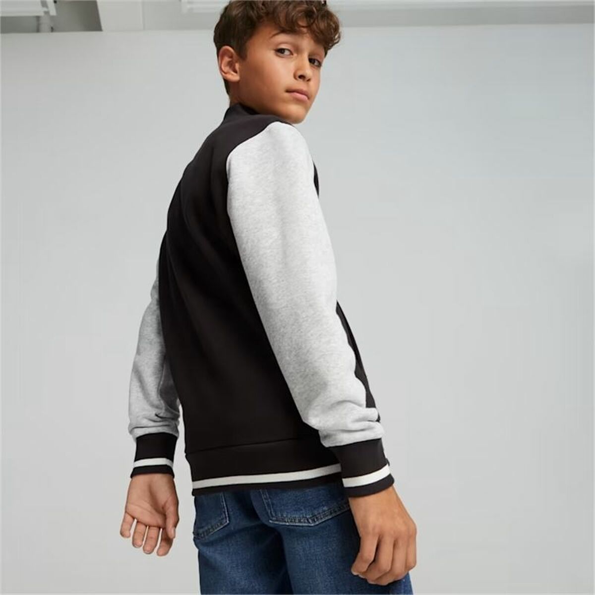 Puma Squad Bomber Baby Sweatshirt Black-2