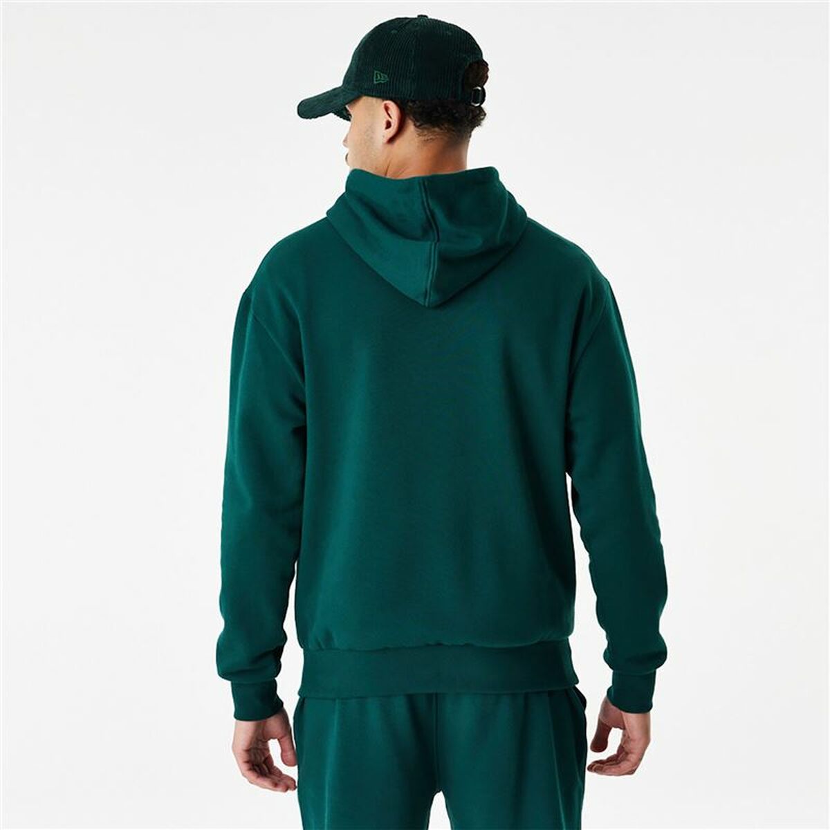 New Era League Essentials New York Yankees Unisex Hoodie Dark Green-2
