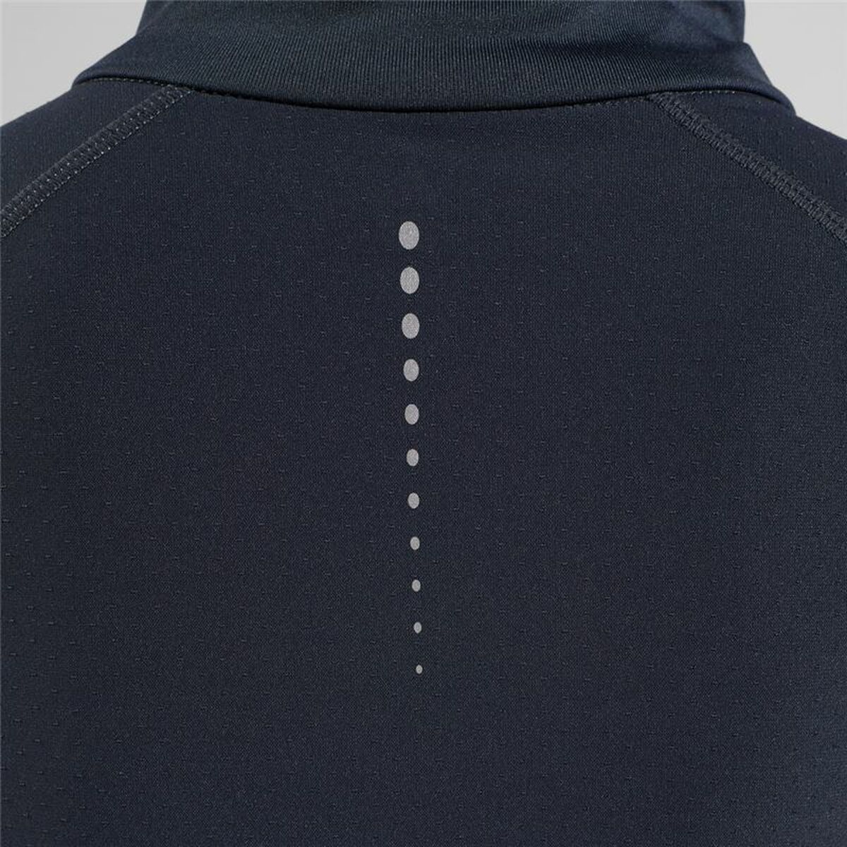 Футболка с длинным рукавом унисекс Odlo 1/2 Zip Zeroweight Чёрный-2