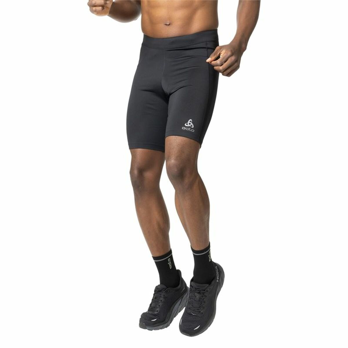 Short Sport Leggings Odlo Essentials Black Male-6