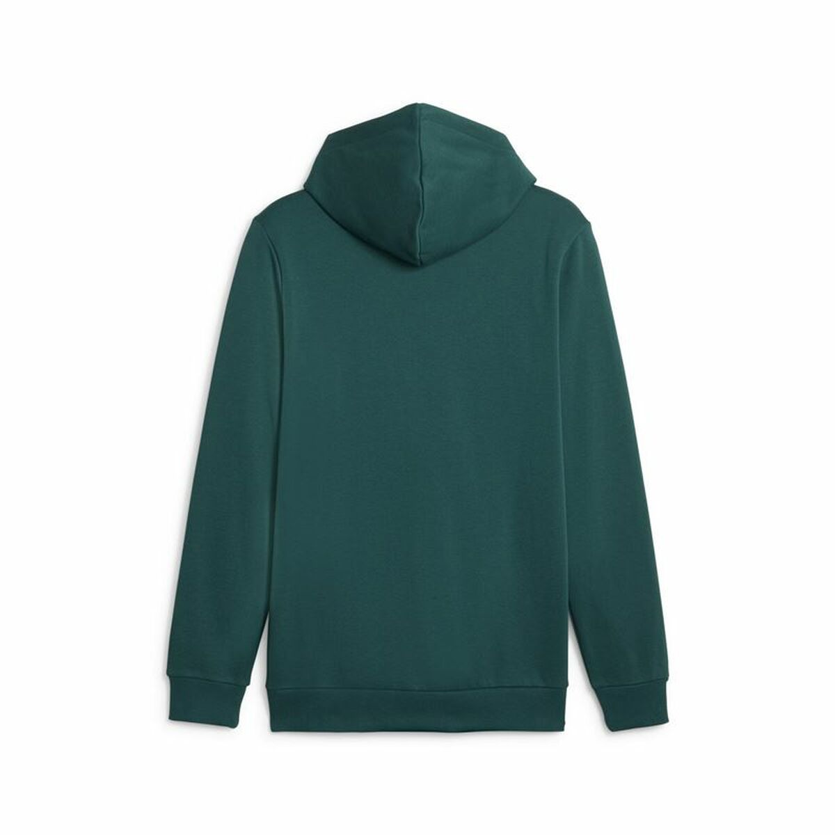 Men's Puma Ess + Minimal Gold Hoodie Green-2