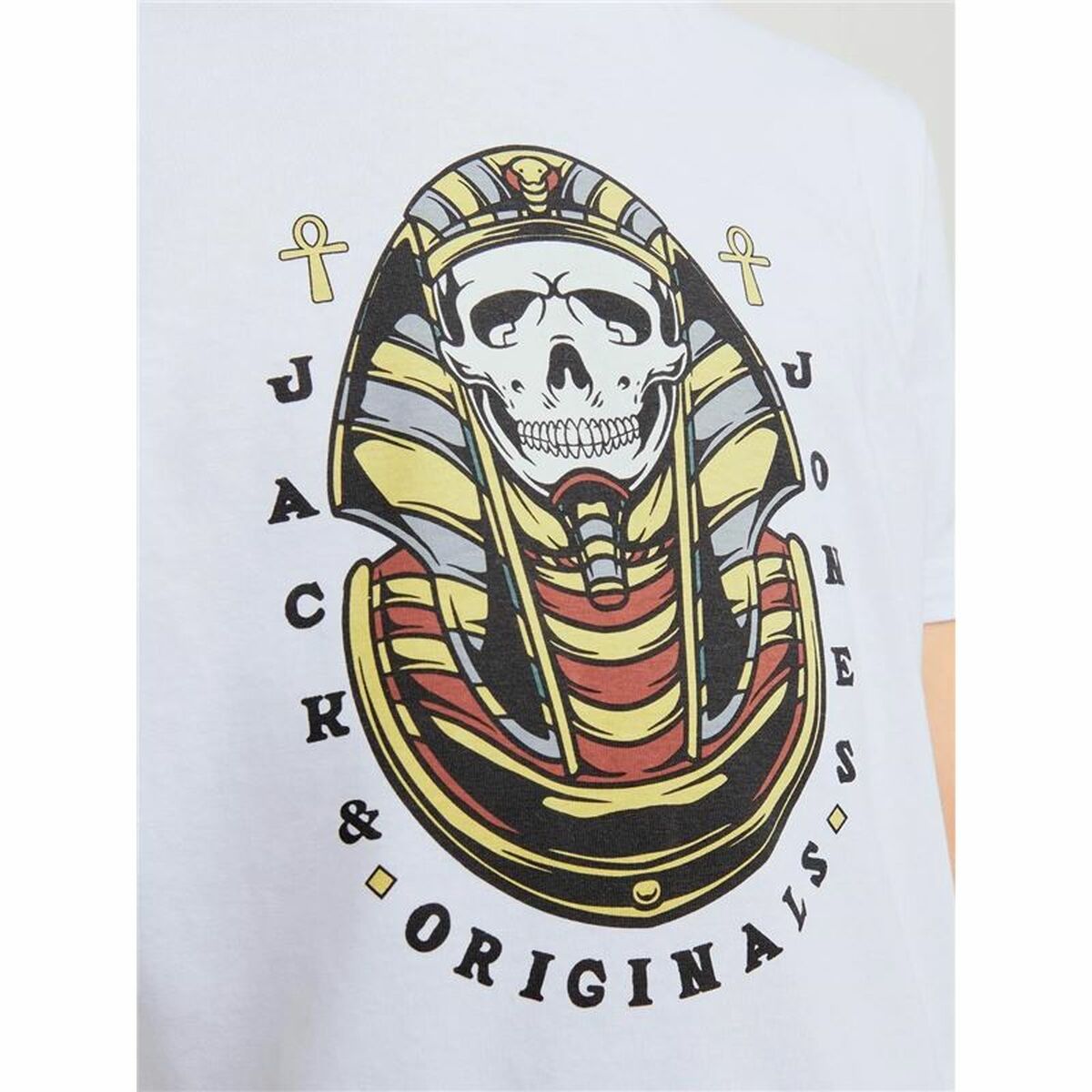 Jack&Jones Jorheavens White的儿童短袖衬衫-3