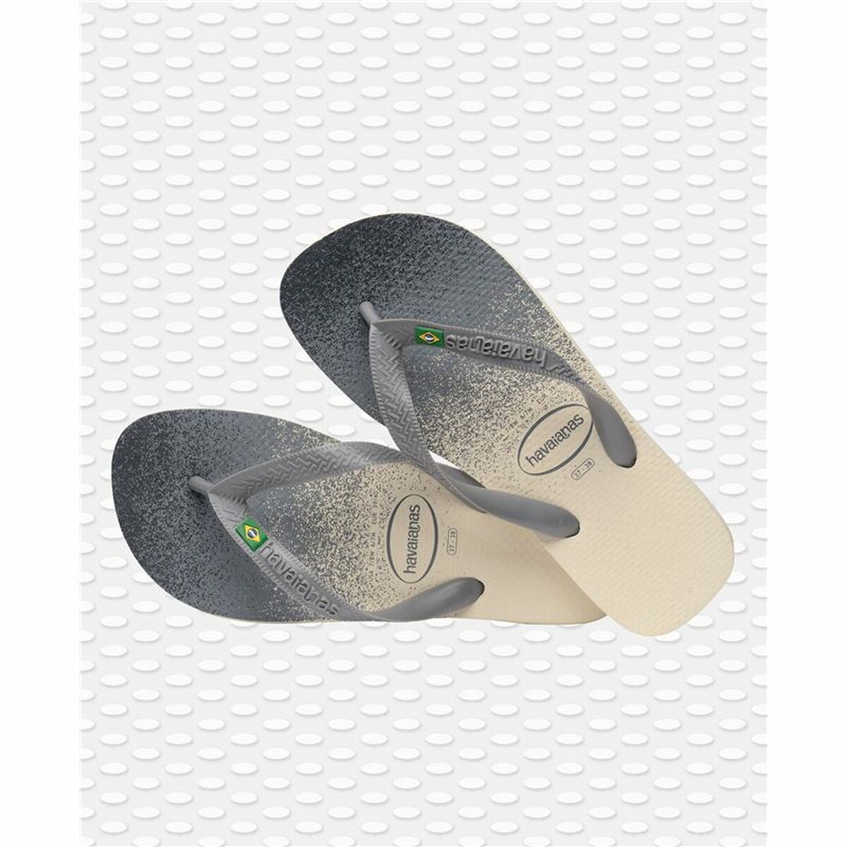 Шлепанцы для мужчин Havaianas Brasil Fresh Бежевый-2