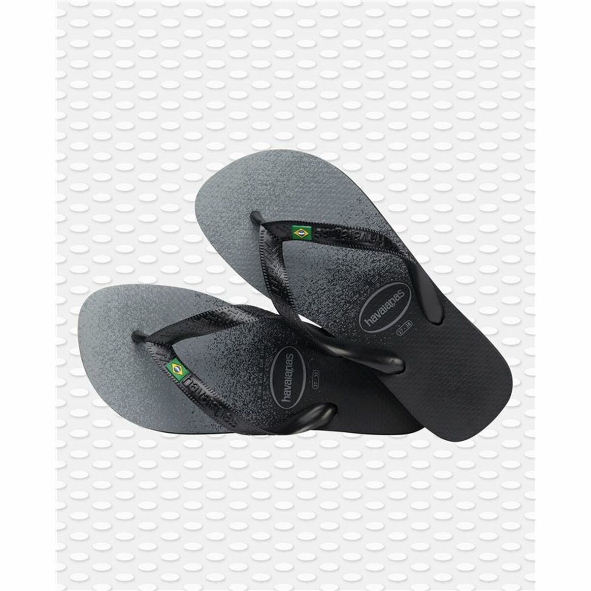 Шлепанцы для мужчин Havaianas Brasil Fresh Чёрный-2