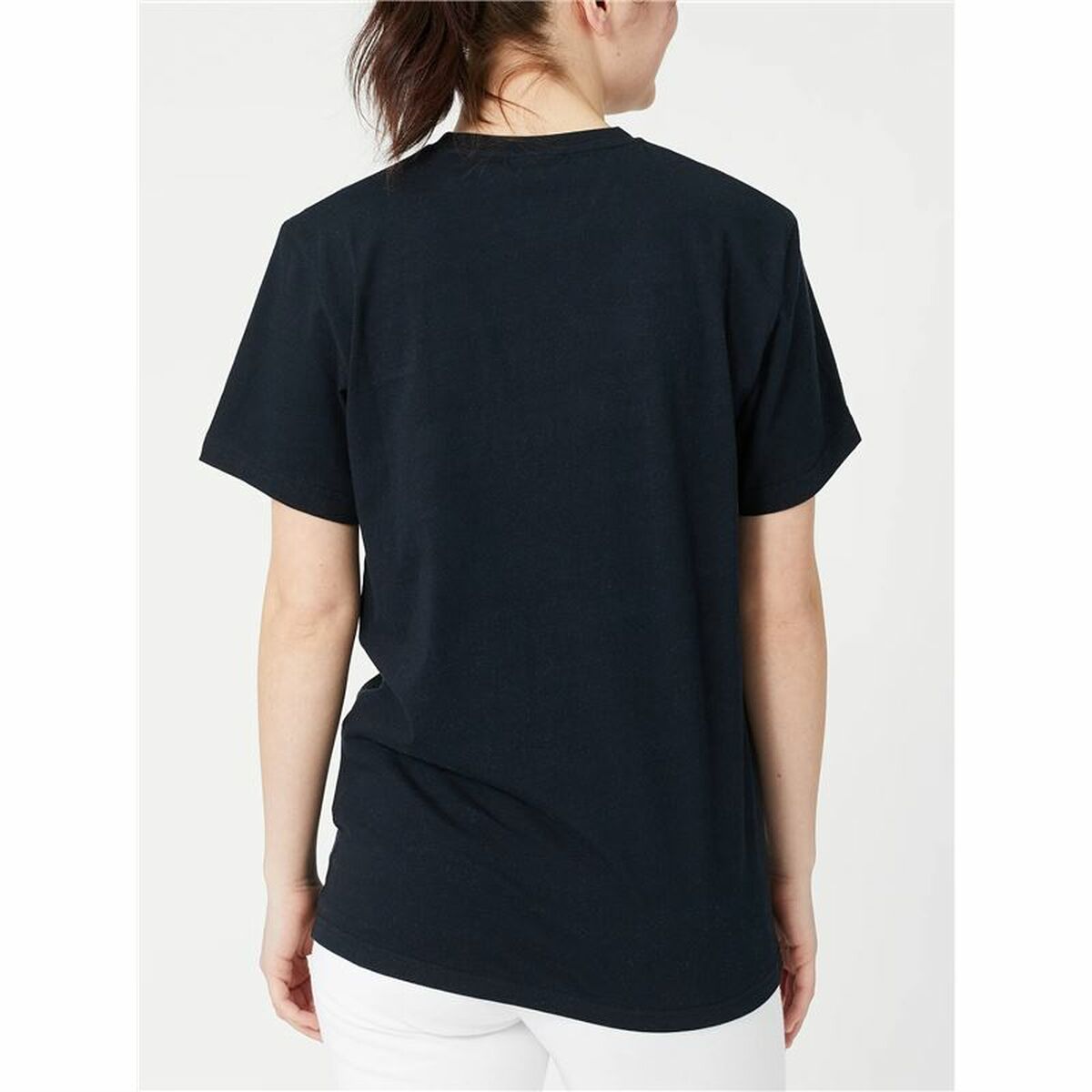 短袖女子Ellesse Colpo Black T恤-5