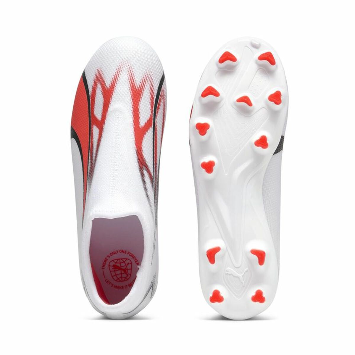 Детские футбольные бутсы Puma Ultra Match Ll Rojo/Blanco-3