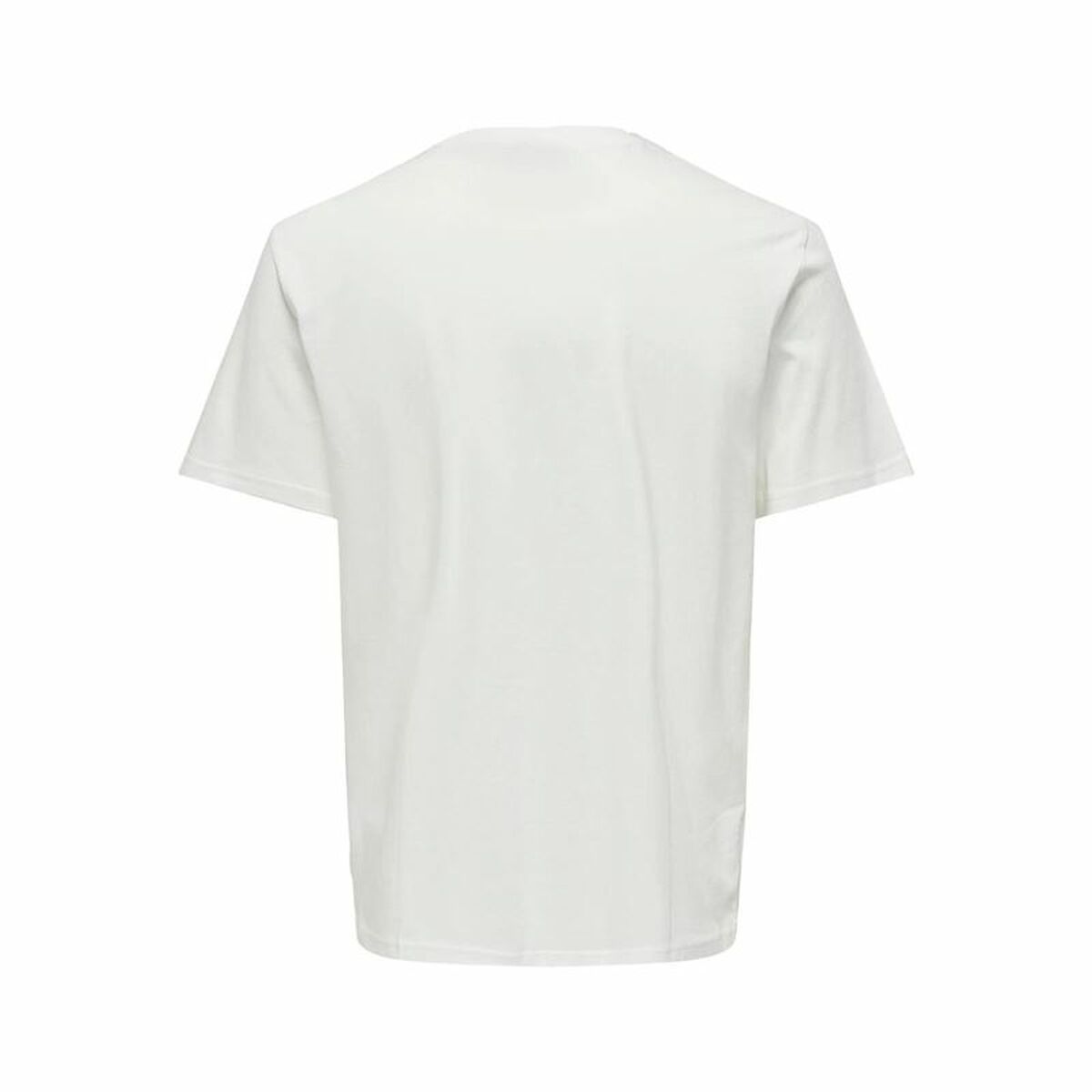 短袖男子Only&Sons Onskolton Reg Beach White-2