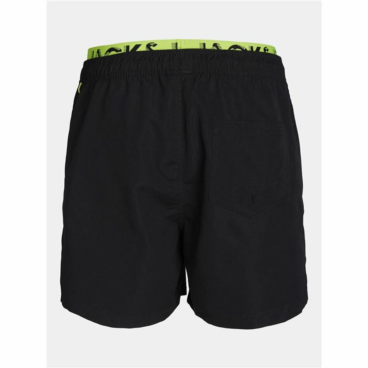 Costume per bambini Jack & Jones JJswim Db Wb Neon Nero-2