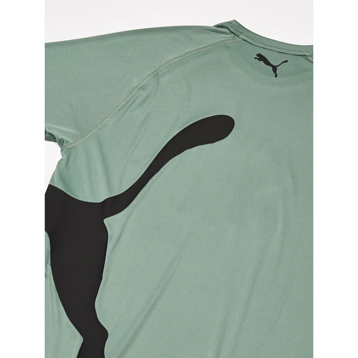 Men's Puma Short Sleeve T-Shirt 523863 44 Green (M)-4