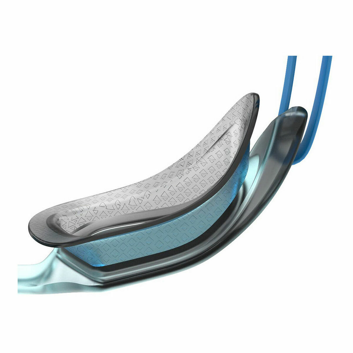 Детские очки для плавания Speedo Hydropulse Jr Небесный синий-3