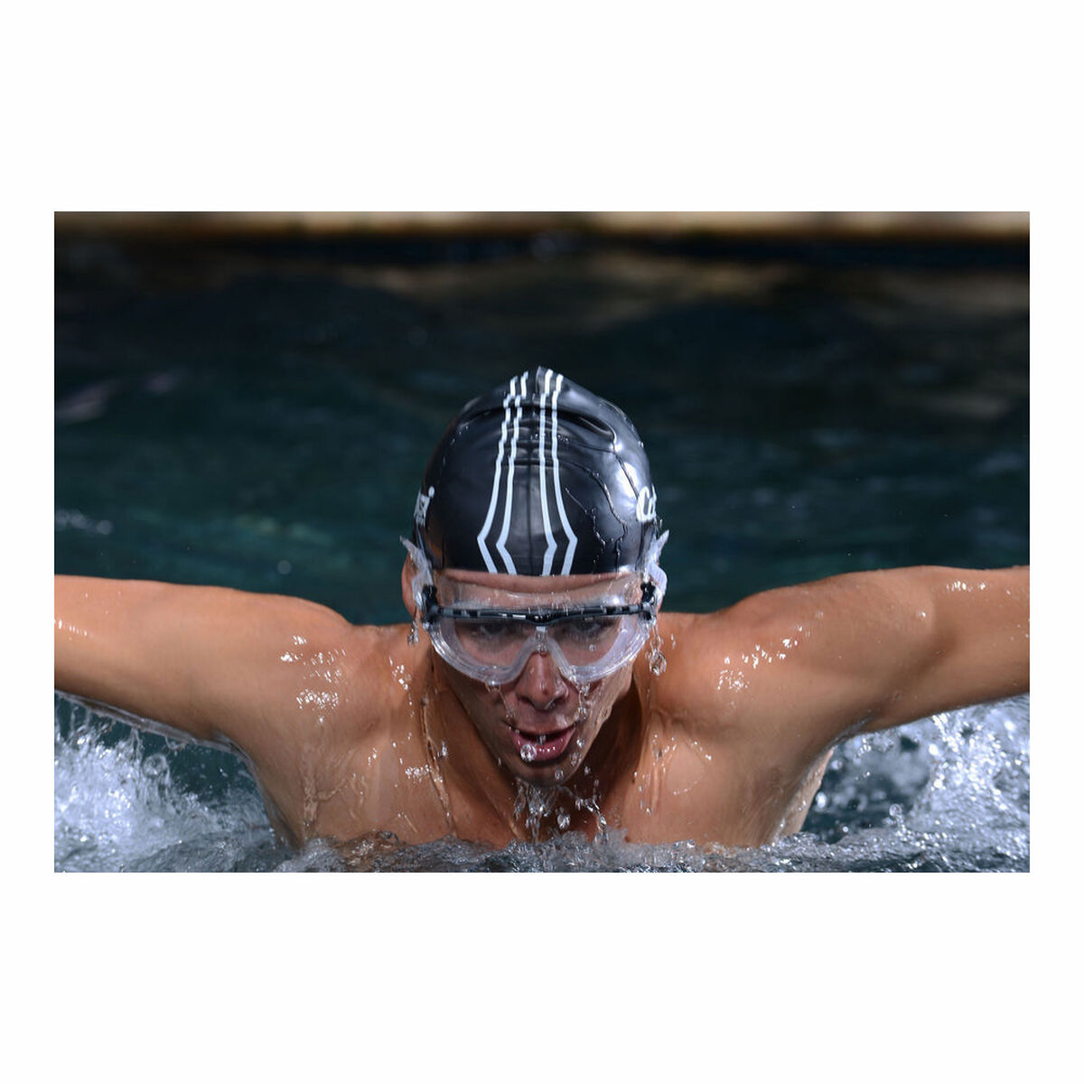 Adult Swimming Goggles Cressi-Sub Skylight Black Adults-2