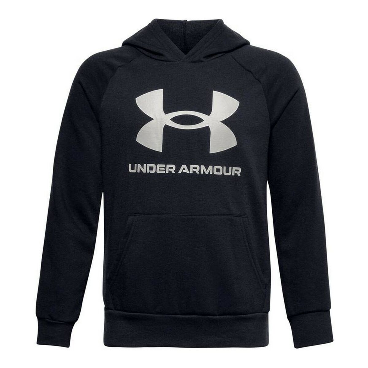连帽运动衫儿童Under Armour Fleece Rival Big Logo Black