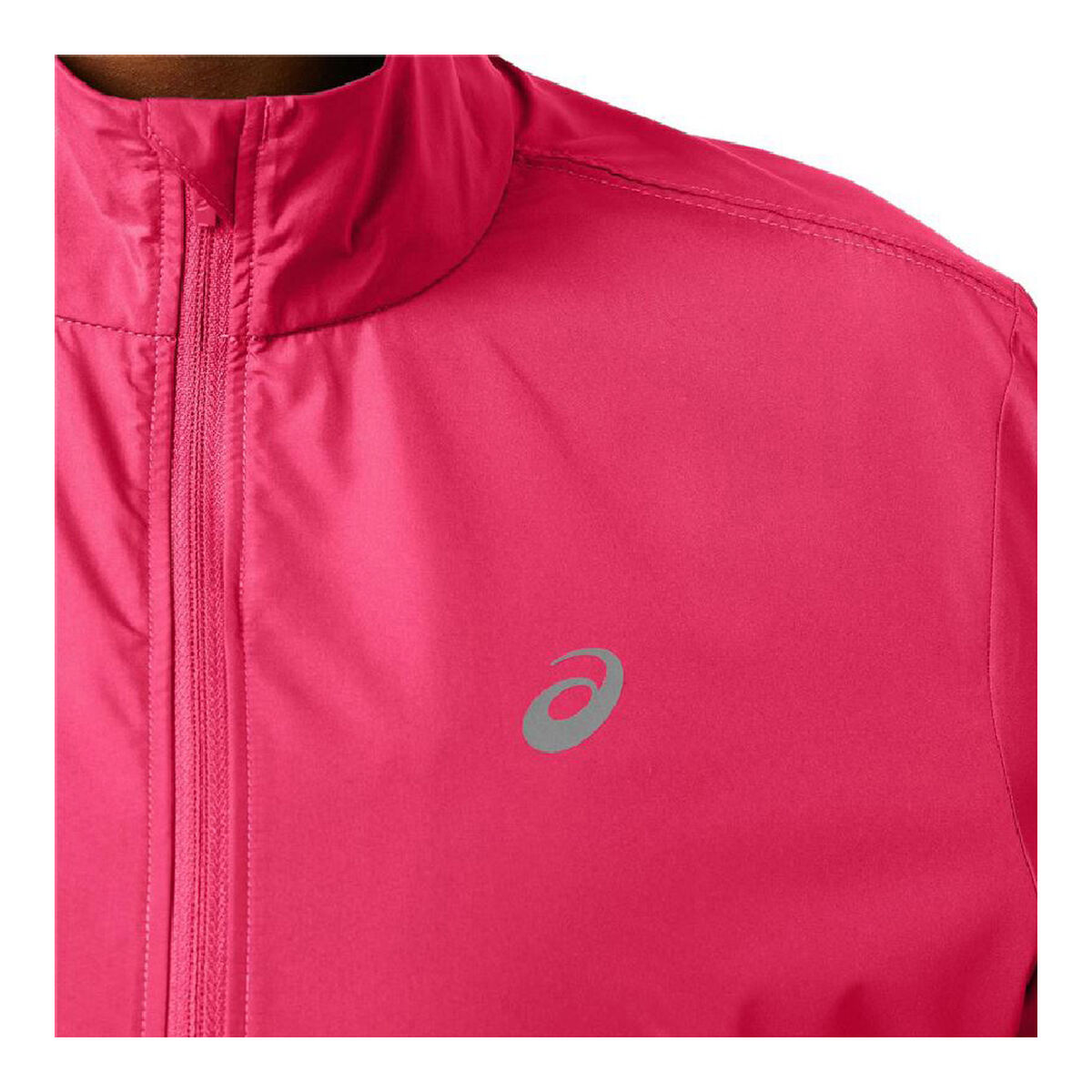 Fuchsia Women's Asics Core Waterproof Jacket-5