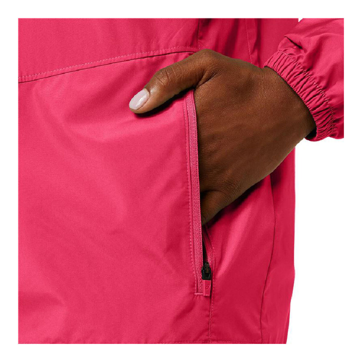 Fuchsia Women's Asics Core Waterproof Jacket-6