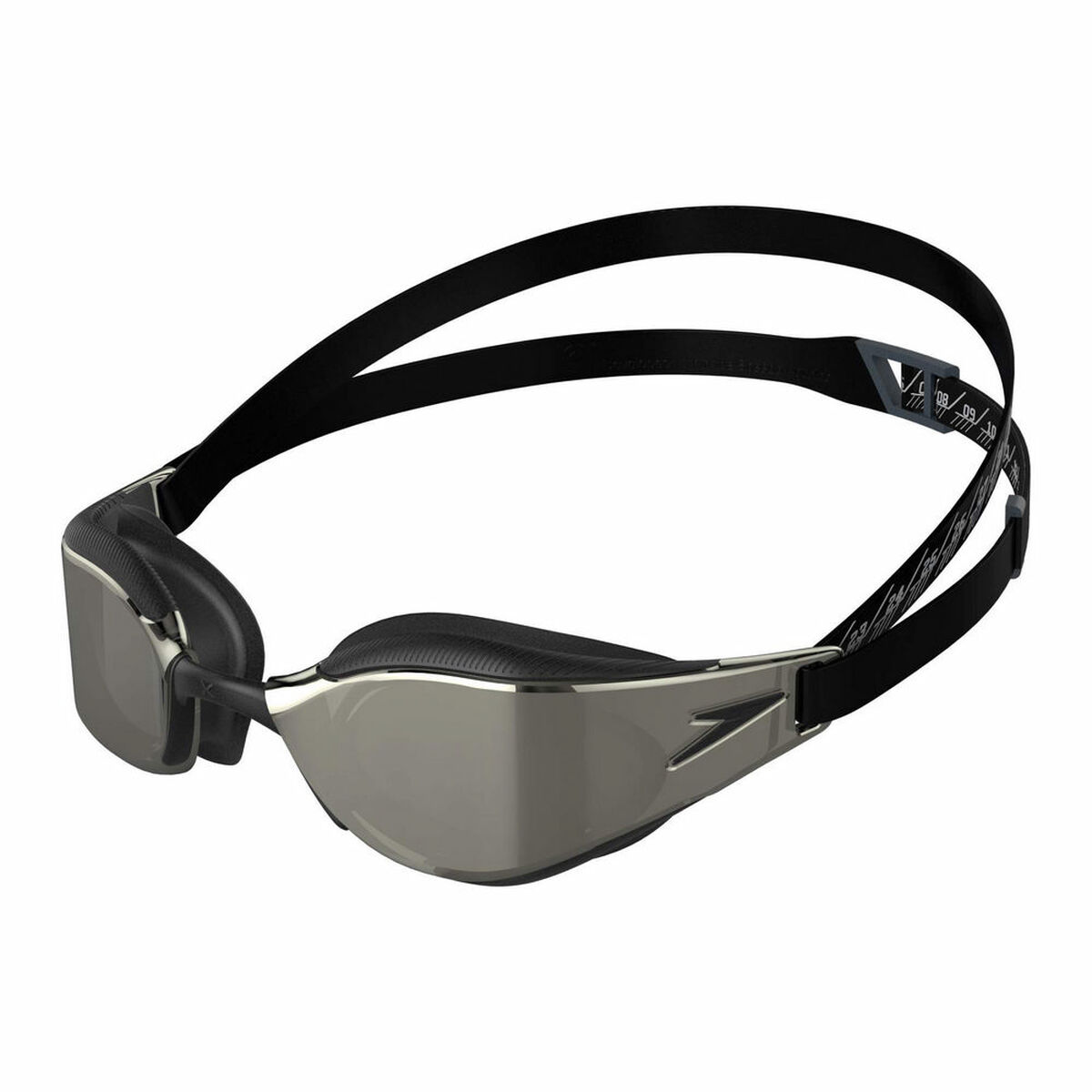 Взрослые очки для плавания Speedo Fastskin Hyper Elite Mirror Чёрный взрослых-2