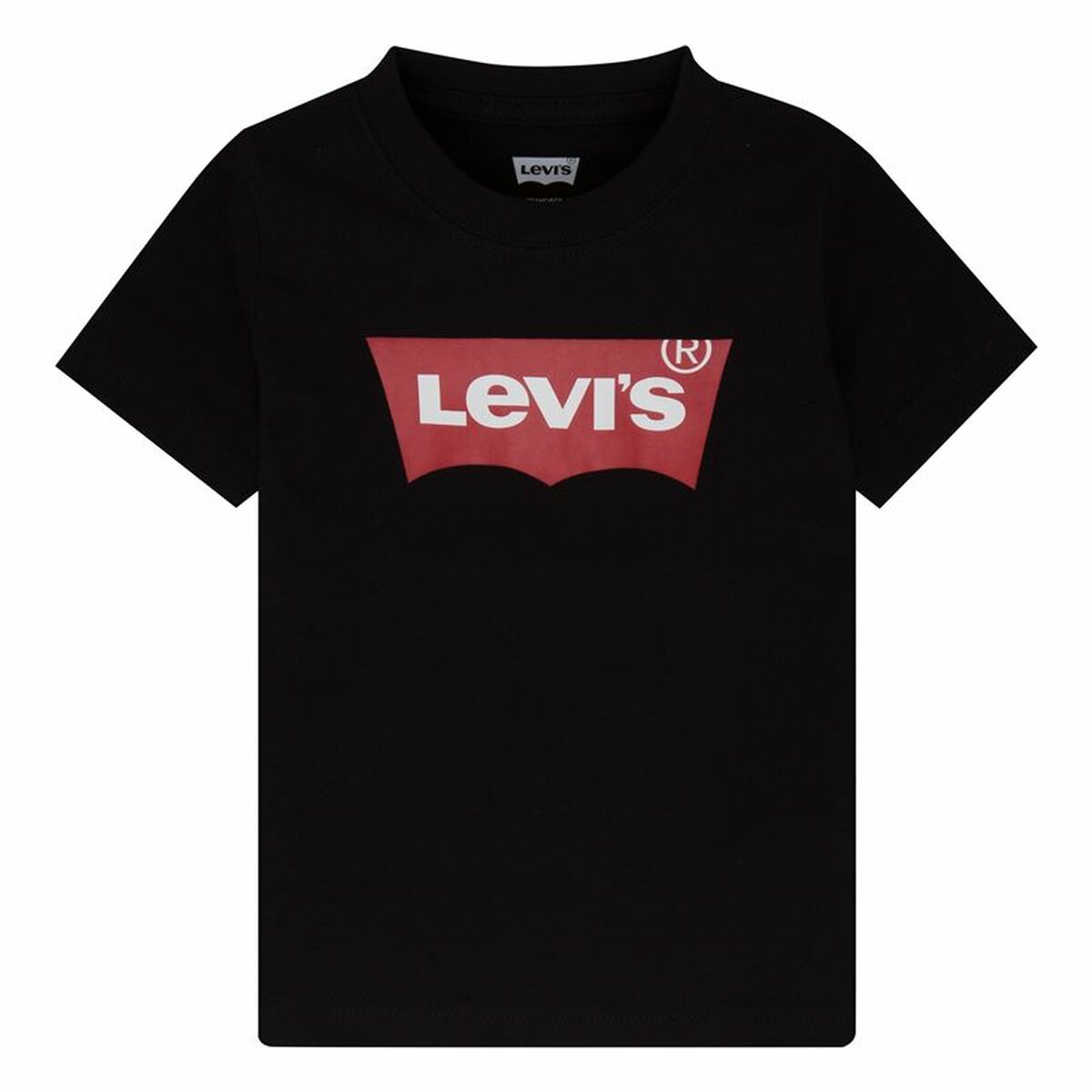 儿童短袖衬衫Levi's Batwing Boy Dark Black-2