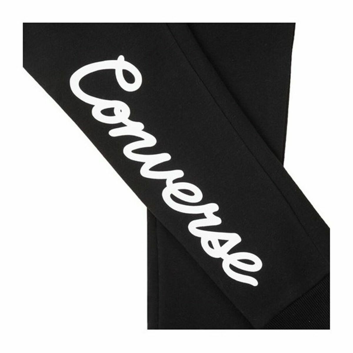 Erwachsene Hosen Converse Signatur Chuck Patch Jogger Schwarz Frau-3
