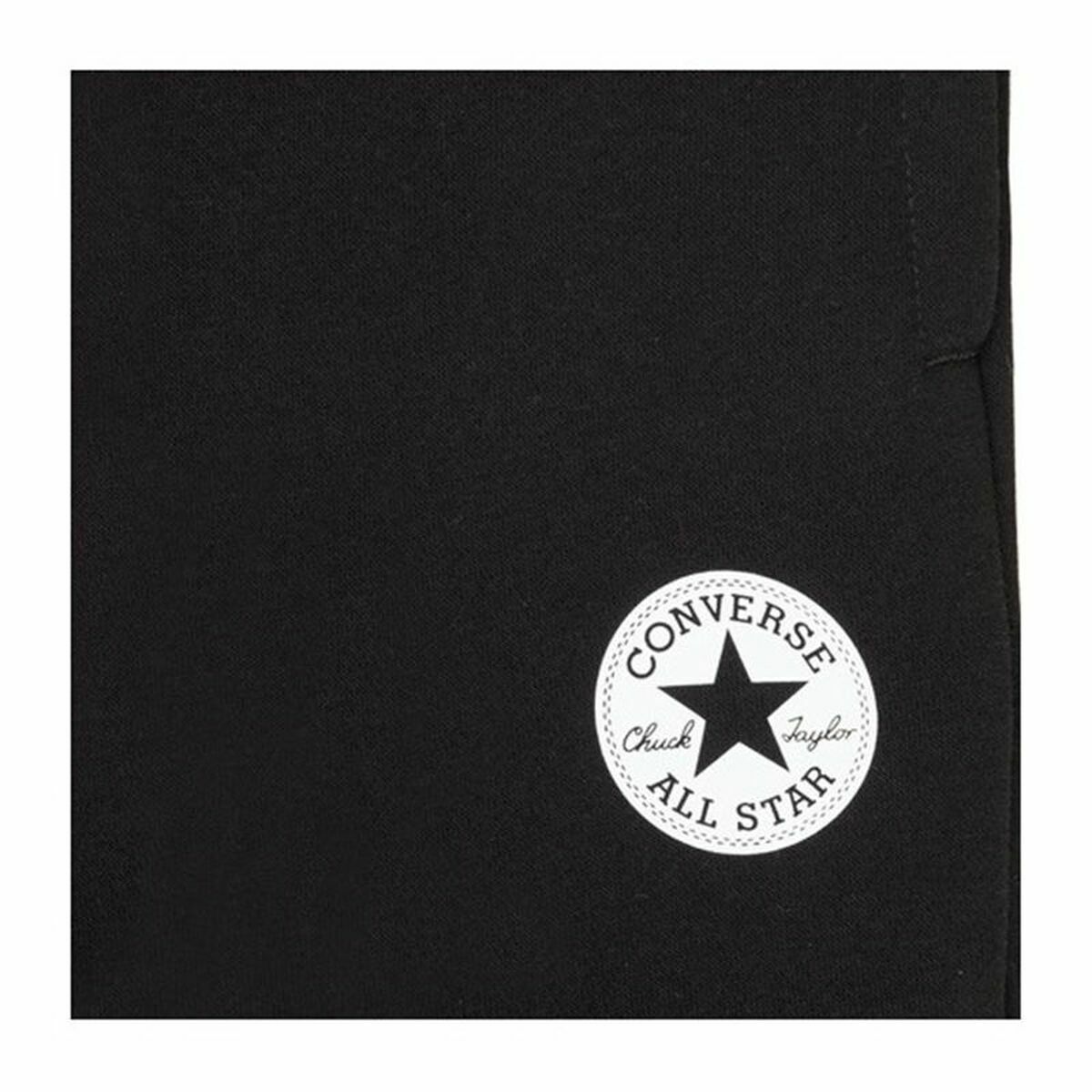 Erwachsene Hosen Converse Signatur Chuck Patch Jogger Schwarz Frau-4