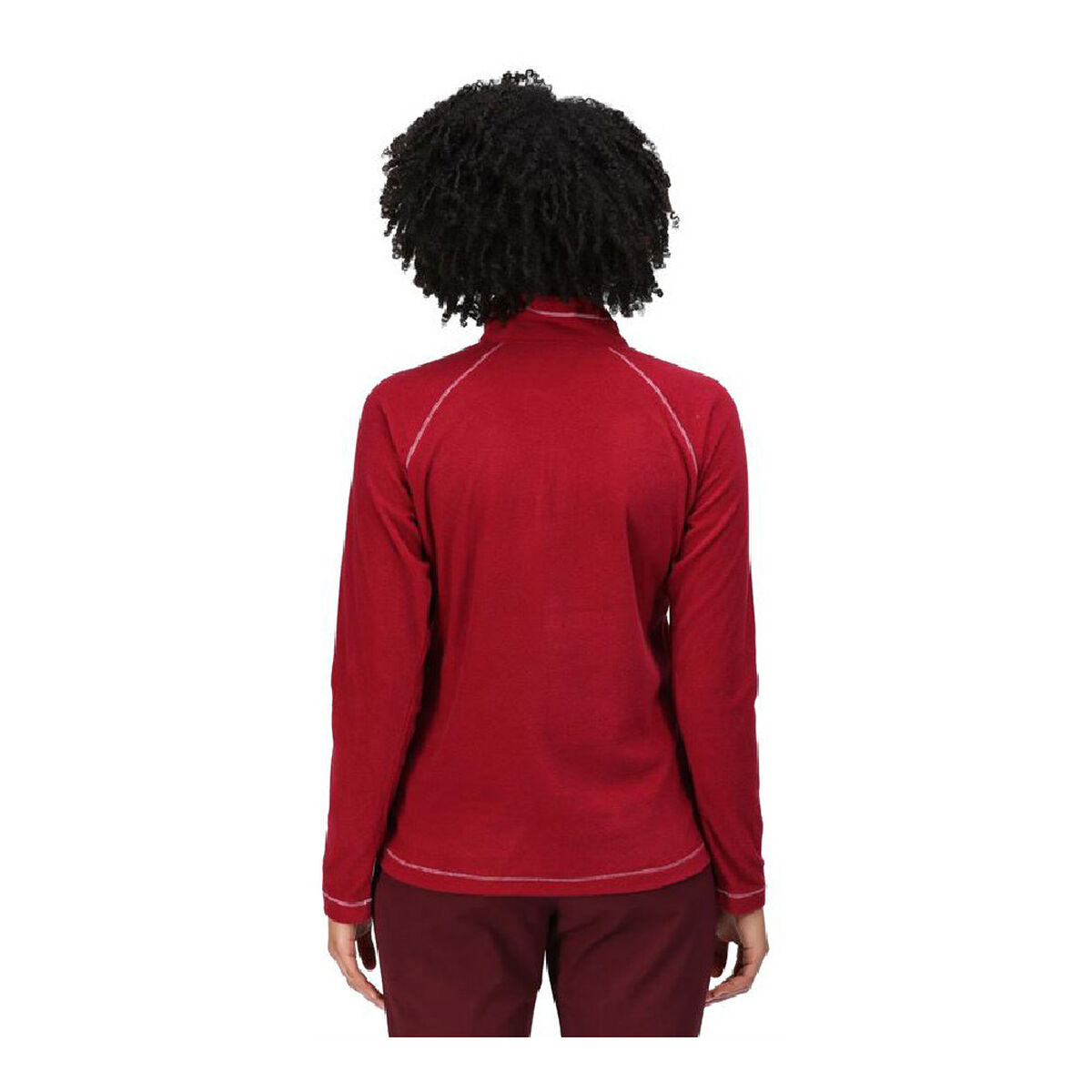 Regatta Montes Lightweight Half-Zip Fleece Lining Red-6