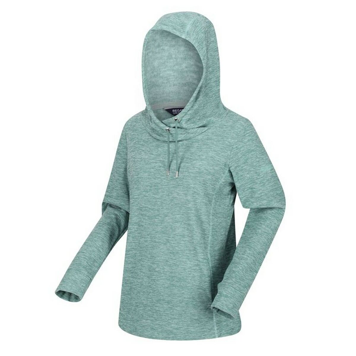 Толстовка с капюшоном женская Regatta Kizmit II Hooded Marl Светло Синий-3