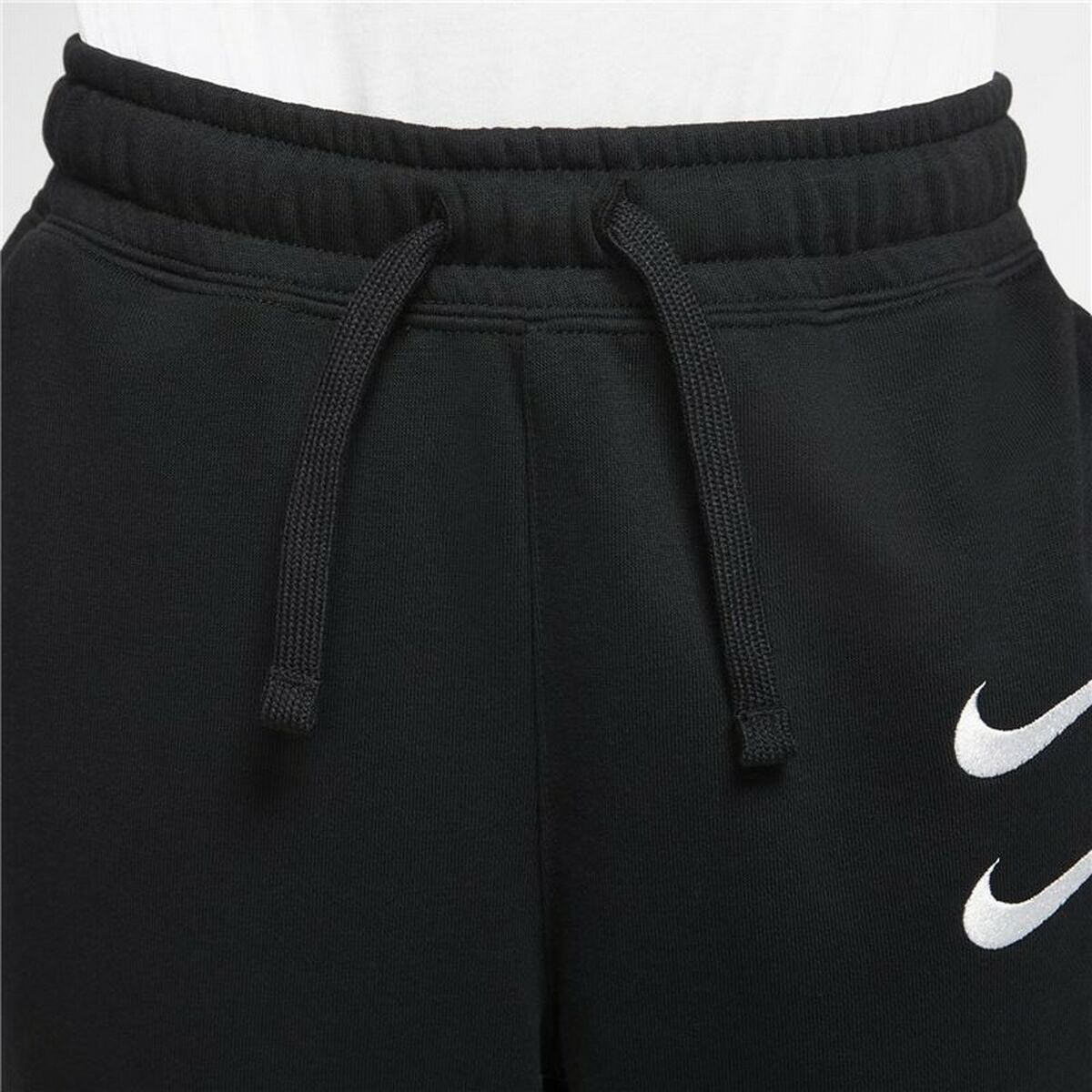 Nike Swoosh Kids Sweatpants Black-5