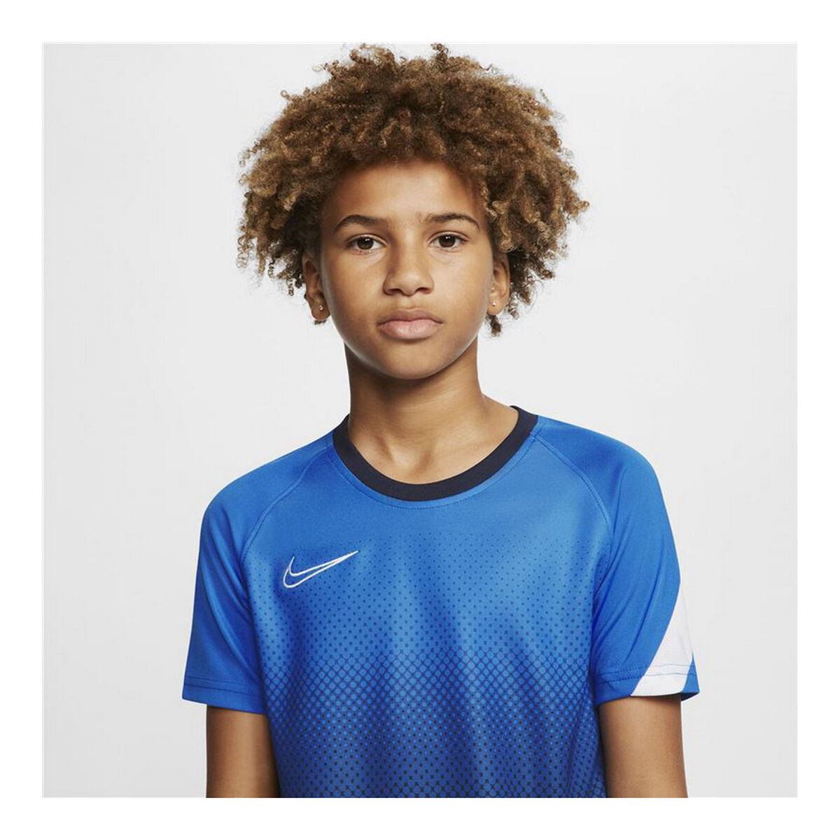 Спортивная футболка с коротким рукавом, детская Nike  Dri-FIT Academy Синий-3