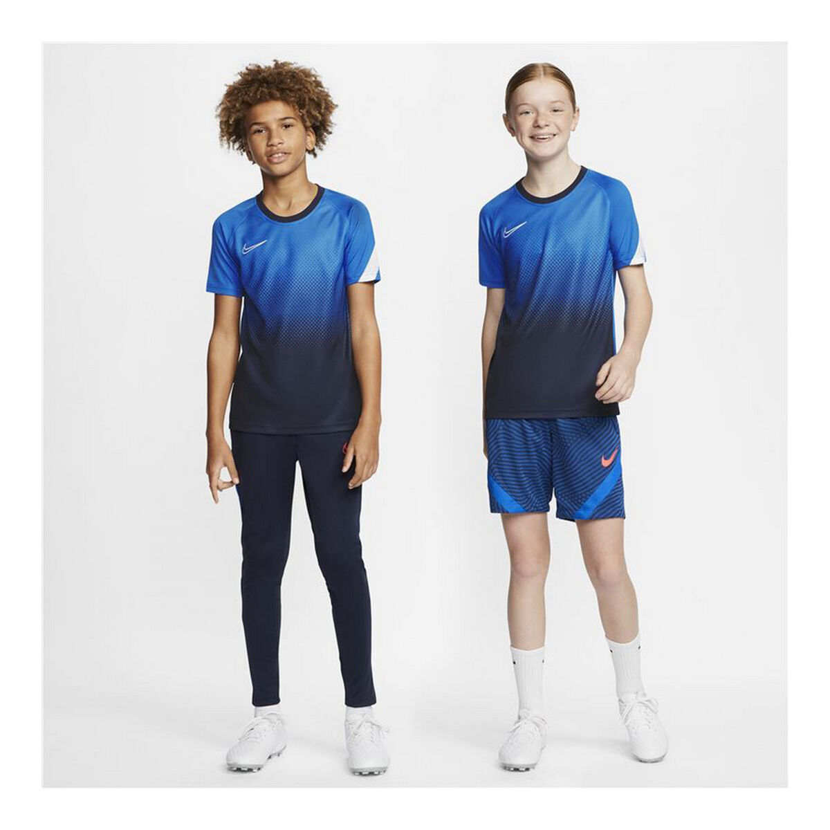 Спортивная футболка с коротким рукавом, детская Nike  Dri-FIT Academy Синий-6
