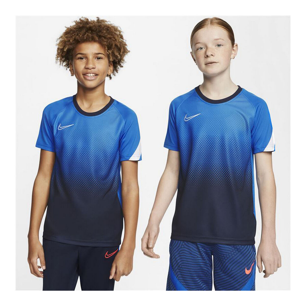 Спортивная футболка с коротким рукавом, детская Nike  Dri-FIT Academy Синий-7