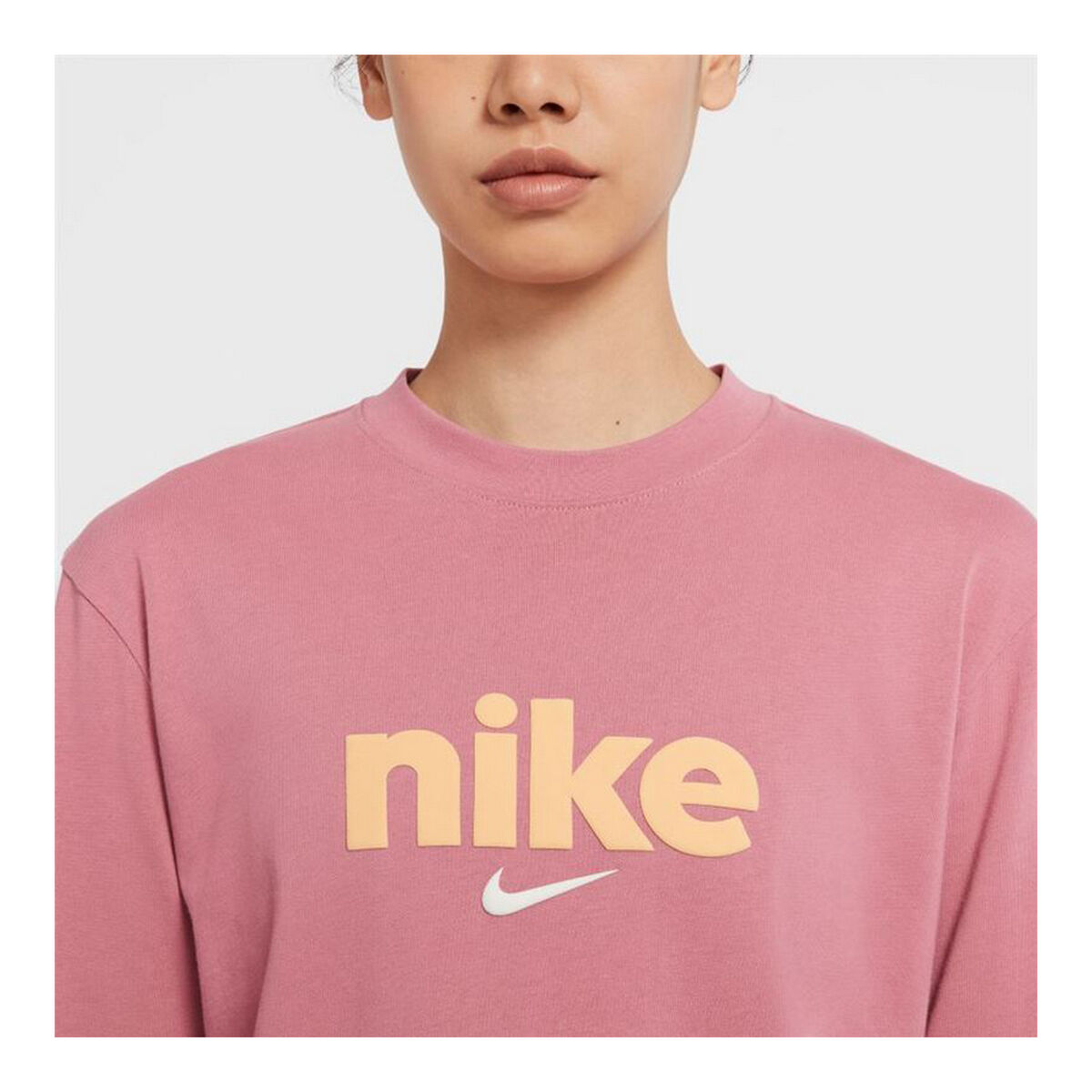 Nike Crew Women's Long Sleeve Shirt Pink-3