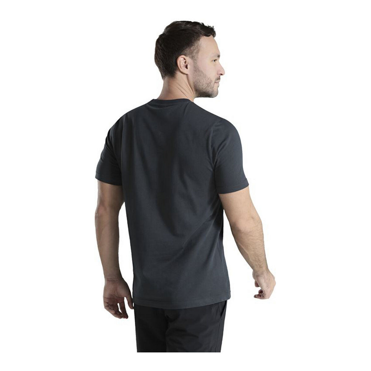 Men's Reebok Classic Trail Short Sleeve T-Shirt Black-2