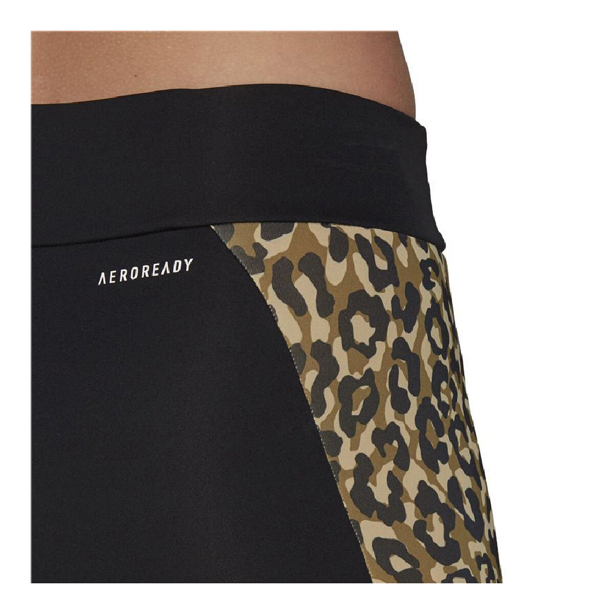 Женские спортивные колготки Adidas Aeroready Designed Чёрный-5