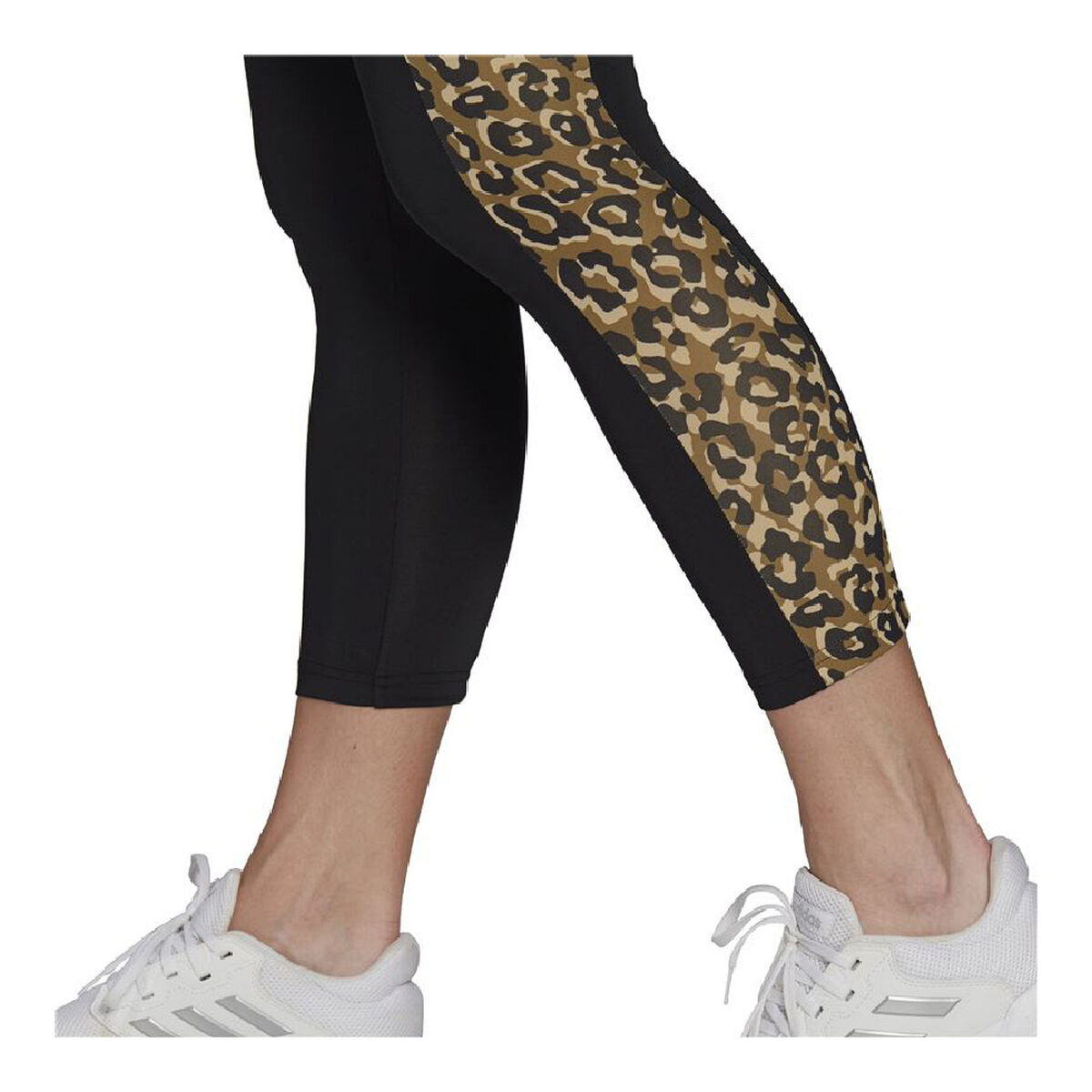 Женские спортивные колготки Adidas Aeroready Designed Чёрный-6