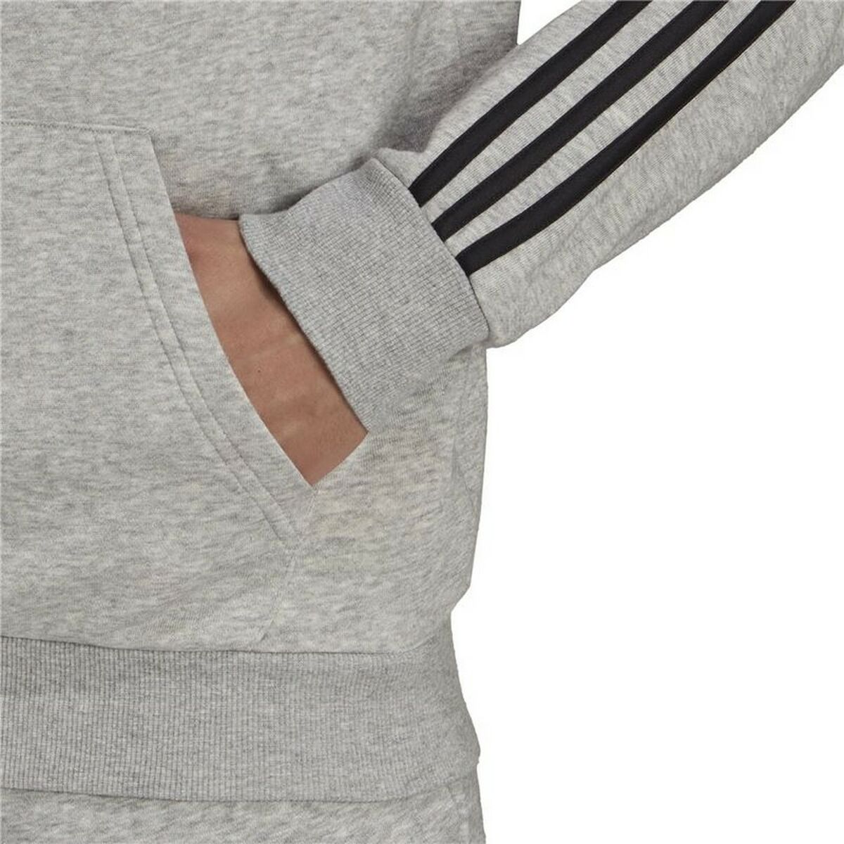 Adidas X Star Wars Men's Hoodie: The Mandalorian Light Grey-2