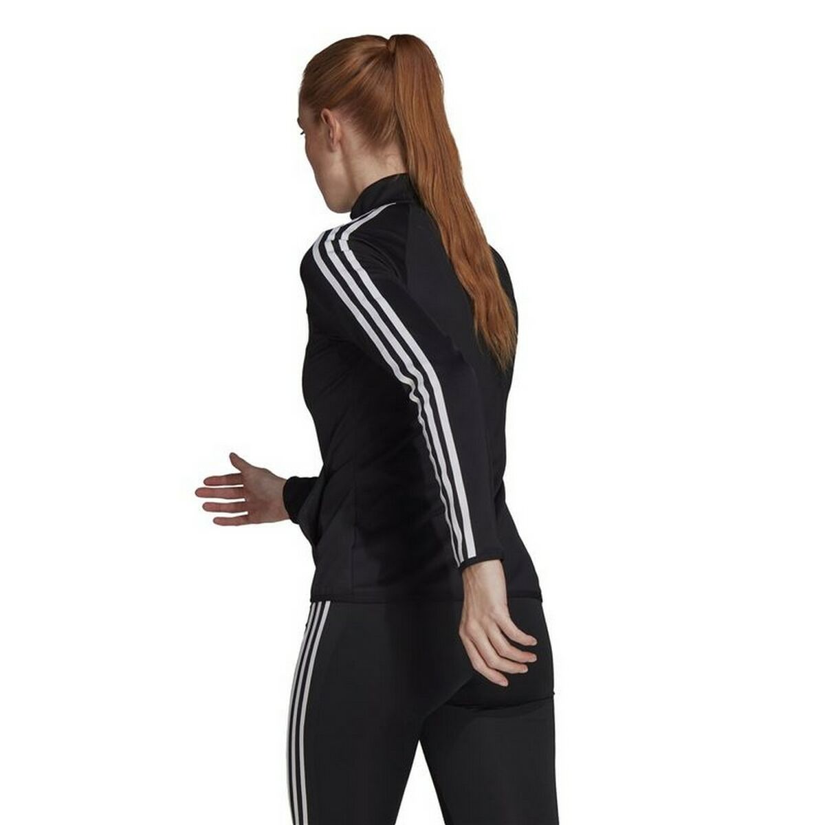 Женская спортивная куртка Adidas Aeroready Чёрный-5
