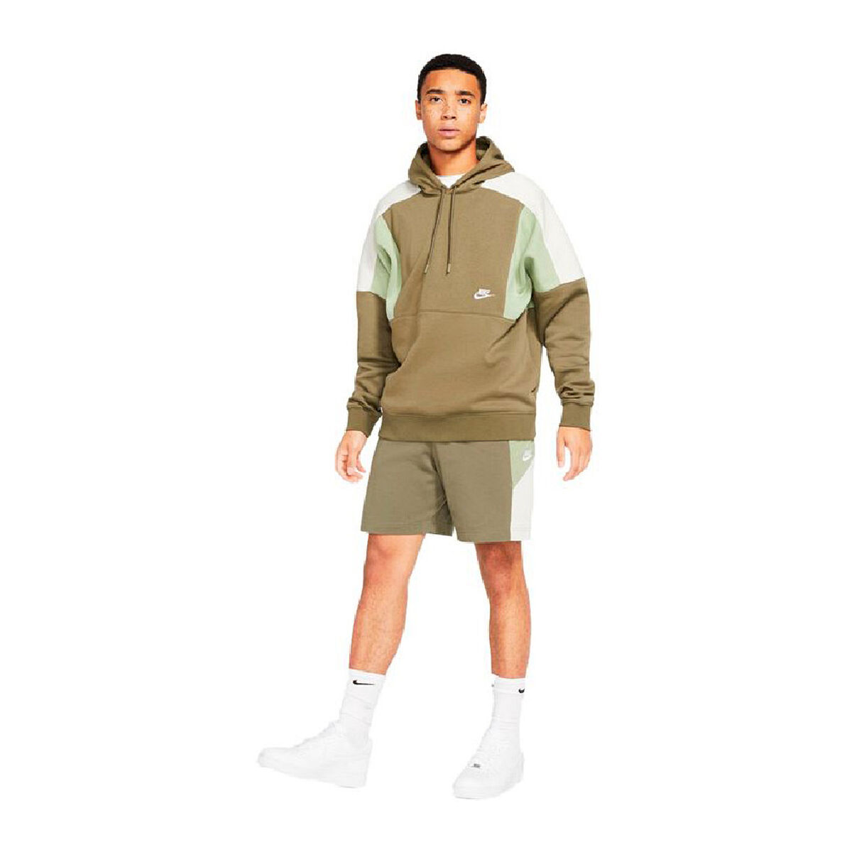 Nike Sportswear Khaki Sports Shorts-2