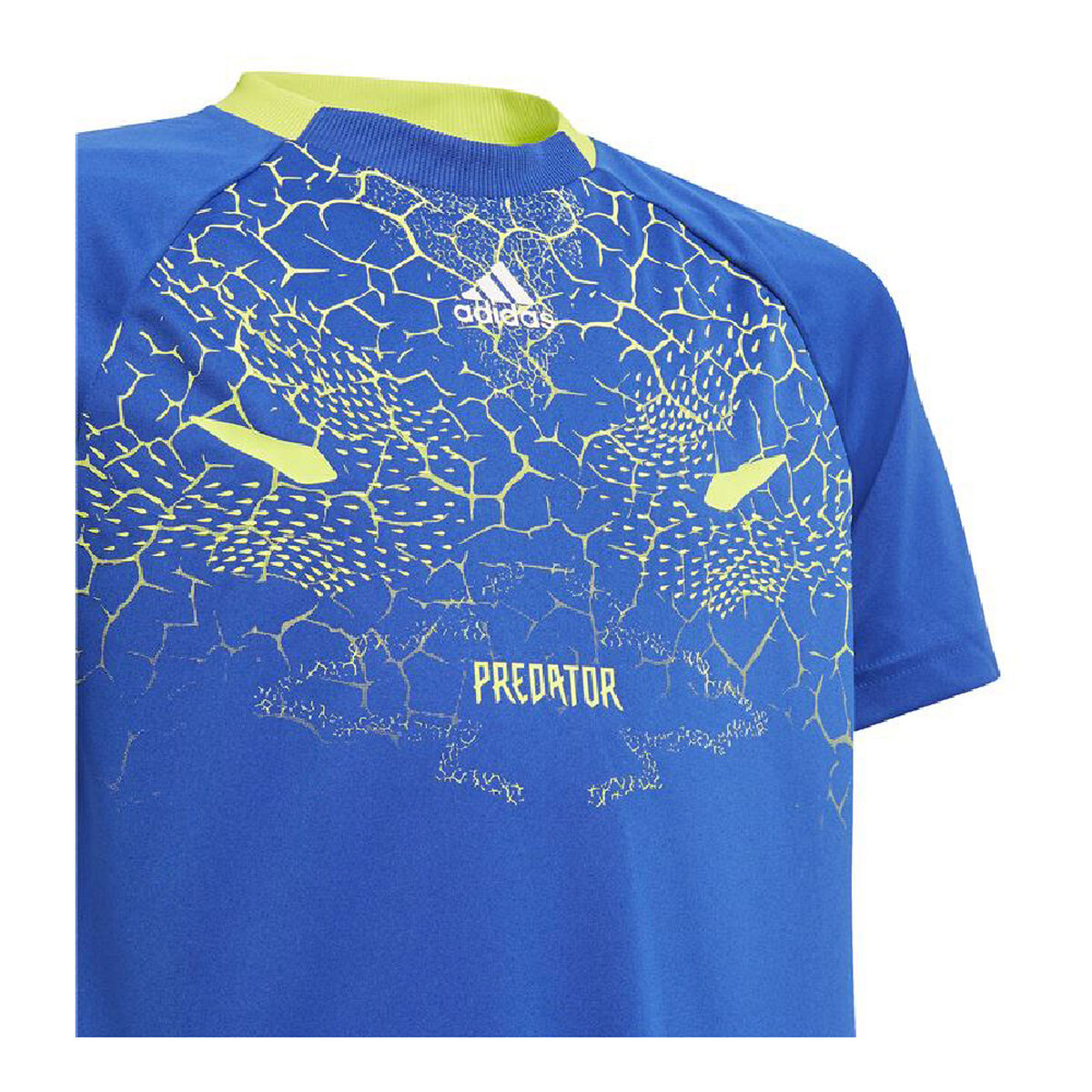 Спортивная футболка с коротким рукавом, детская Adidas Predator Inspired Синий-2