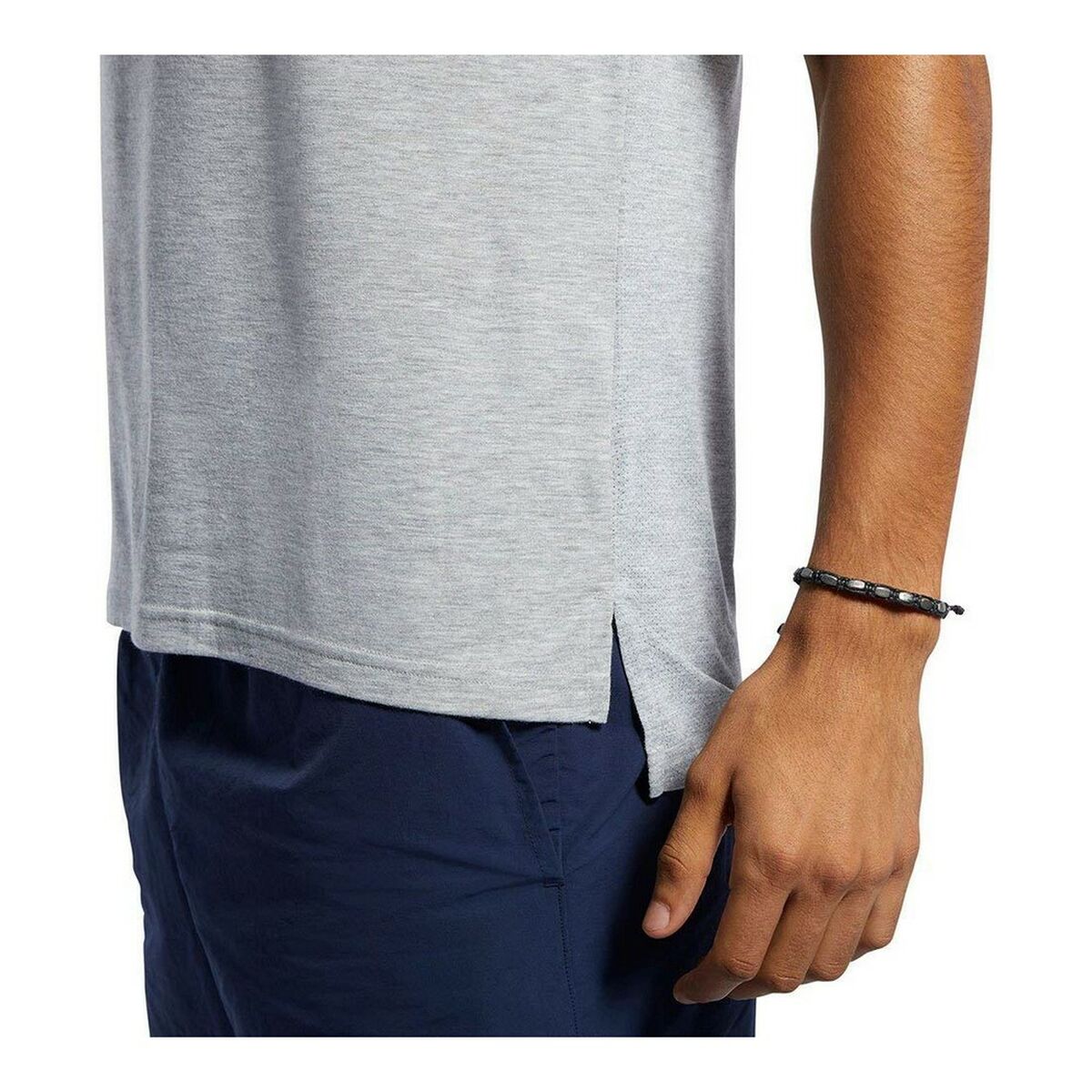 Футболка с коротким рукавом мужская Reebok Workout Ready Supremium Серый-5