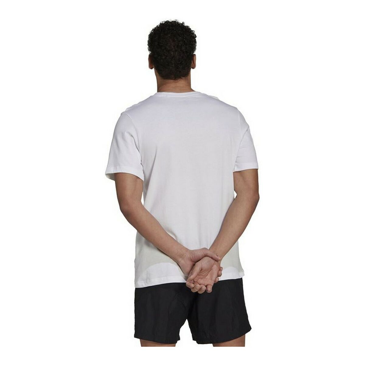 短袖球衣男子Adidas Essentials Gradient白色-6