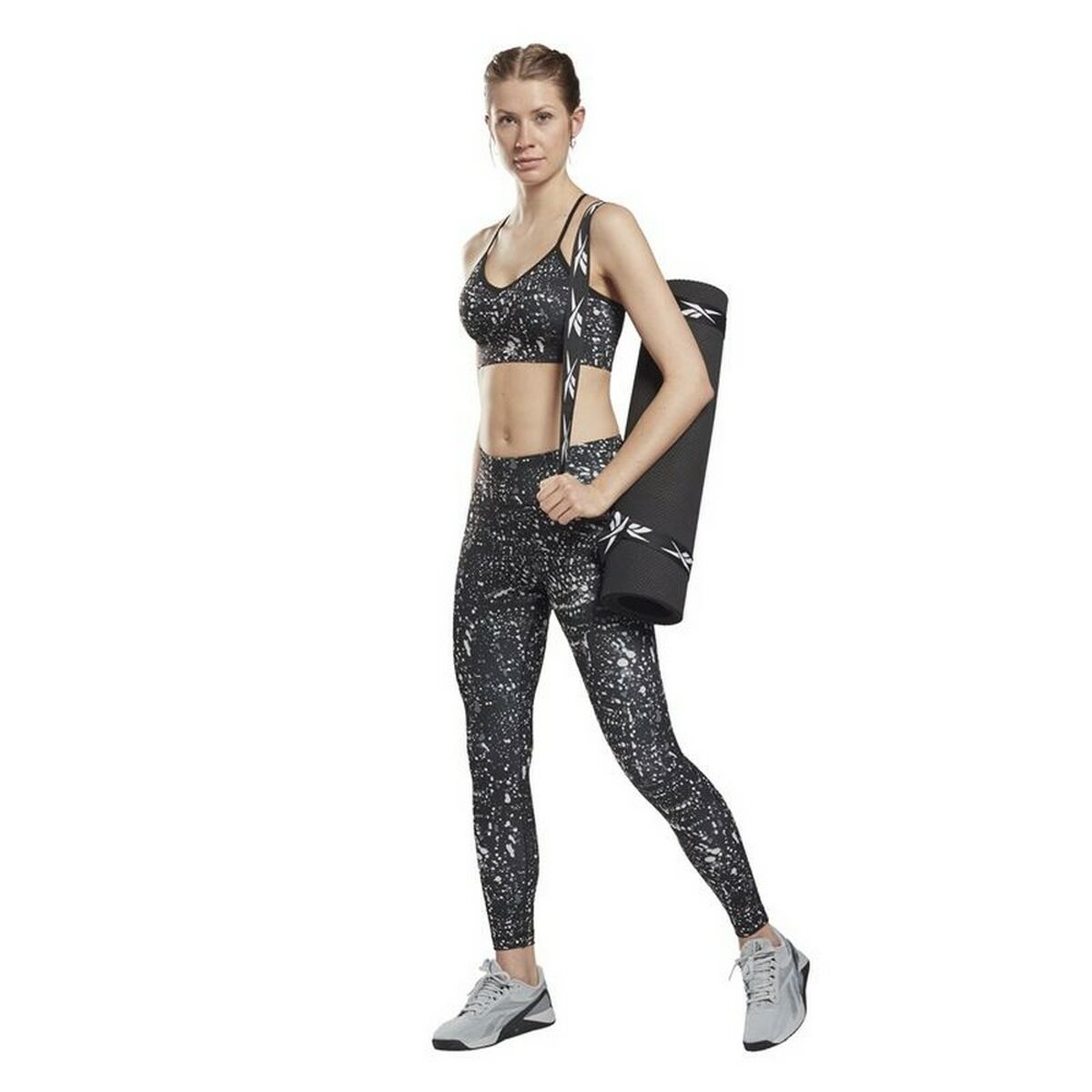 Женские спортивные колготки Reebok Workout Ready Printed-2