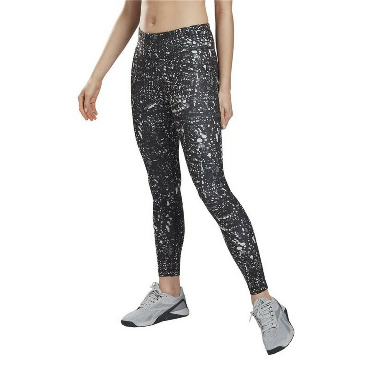 Женские спортивные колготки Reebok Workout Ready Printed-6