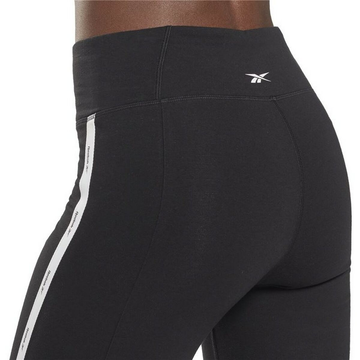 Женские спортивные колготки Reebok  Pping Cotton W  Чёрный-3