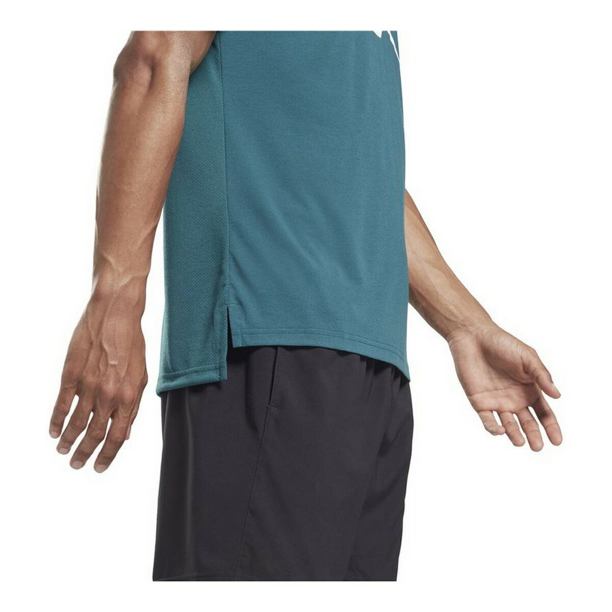 ריבוק אימון מוכן ספורט שרוול קצר Tee-5