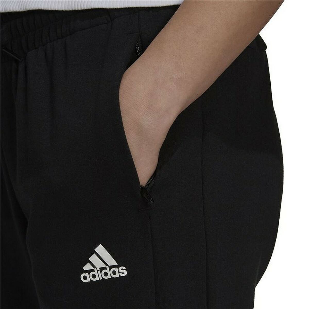 Adidas Essentials Long Sweatpants Woman Black-3