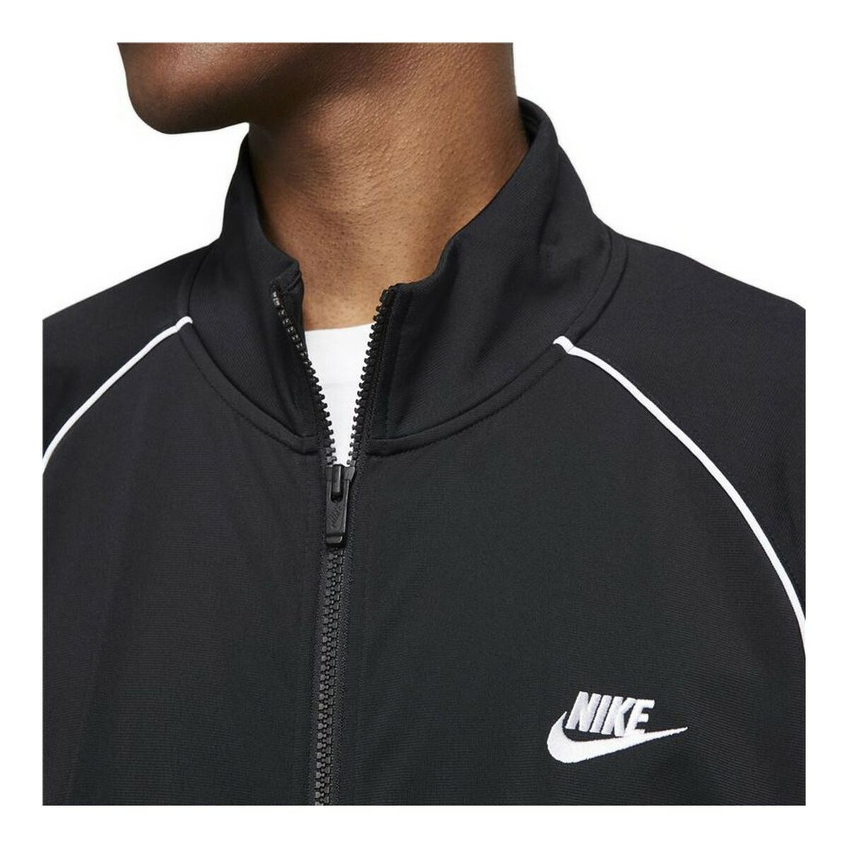 Спортивный костюм для взрослых Nike Sportswear Чёрный-3